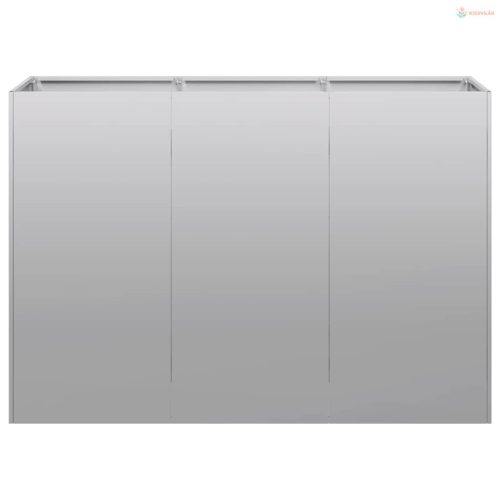 Növénytartó 120x40x80 cm Horganyzott acél