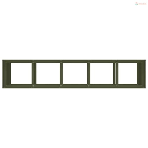 Ültetvény olajzöld 200x40x80 cm hidegen hengerelt acélból