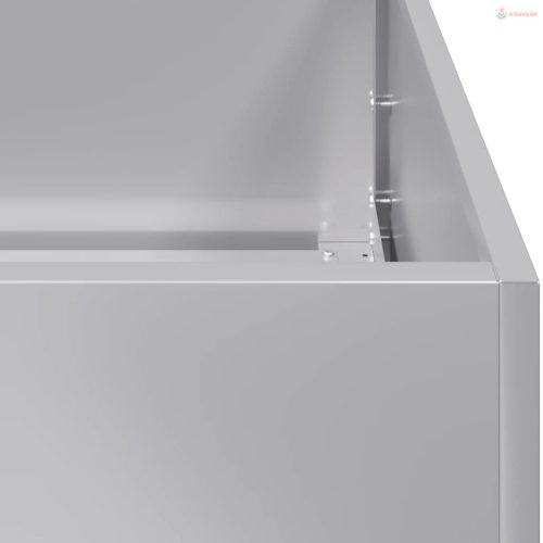 Ültetvény 200x40x80 cm Horganyzott acél