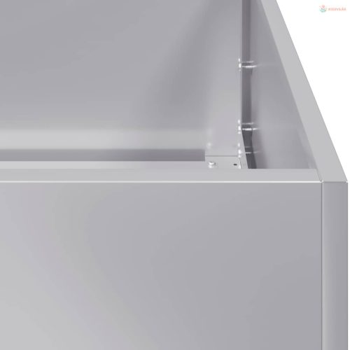 Növénytartó 200x80x40 cm Horganyzott acél