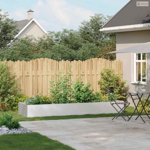 Rozsdamentes acél növénytartó 280x80x40 cm