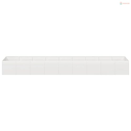 Növénytartó 360x80x40 cm rozsdamentes acél