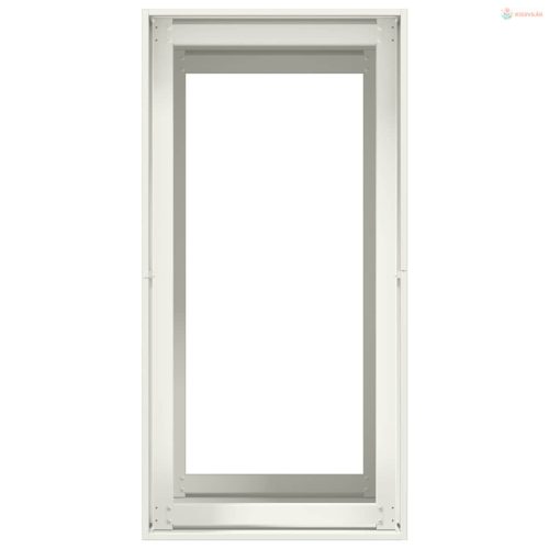 Fehér acél növénytartó 40x80x80 cm