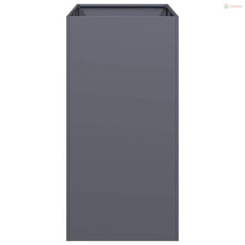 Növénytartó antracit 40x80x80 cm acél