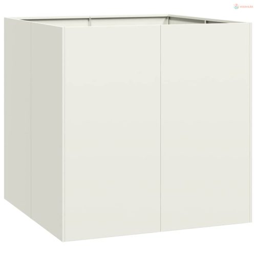 Ültetvény fehér 80x80x80 cm acél