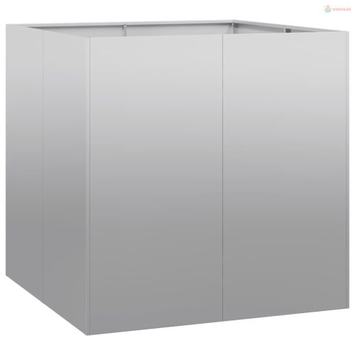 Növénytartó 80x80x80 cm Horganyzott acél