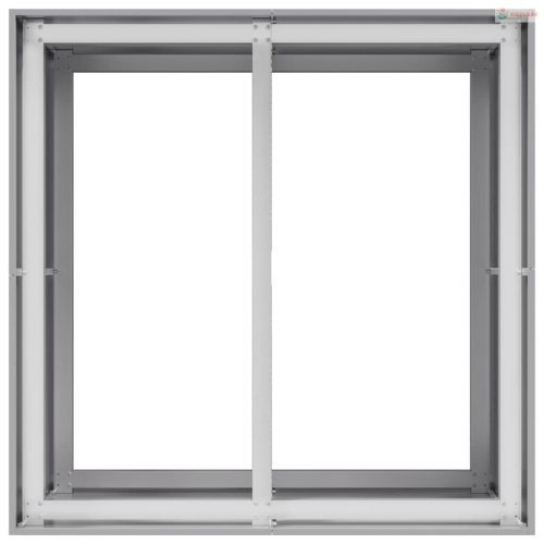 Növénytartó 80x80x80 cm Horganyzott acél