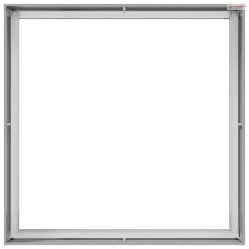 Horganyzott acél növénytartó 100x100x40 cm