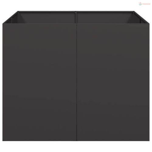 Ültetvény fekete 80x80x80 cm Acél