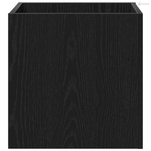 Cserép doboz Fekete tölgy 40 x 40 x 40 cm Faanyag