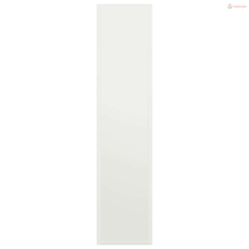 Fehér hidegen hengerelt acél tűzifatároló 50x23x100 cm