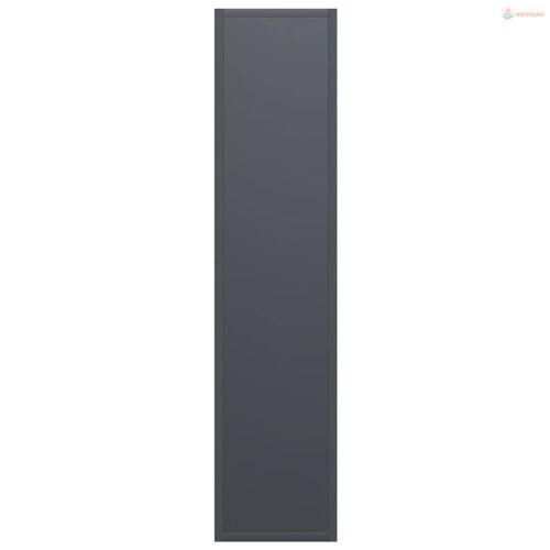 Antracitszürke hidegen hengerelt acél tűzifatároló 50x23x100 cm