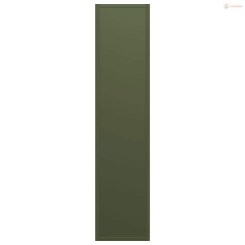 Olívazöld hidegen hengerelt acél tűzifatároló 50x23x100 cm