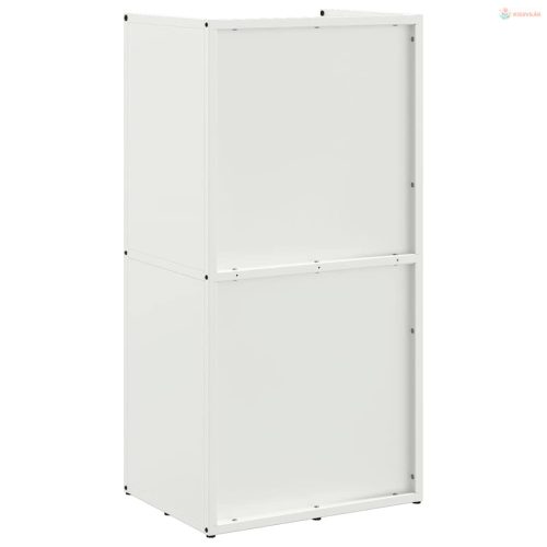 Fehér hidegen hengerelt acél tűzifatároló 40x30x80 cm