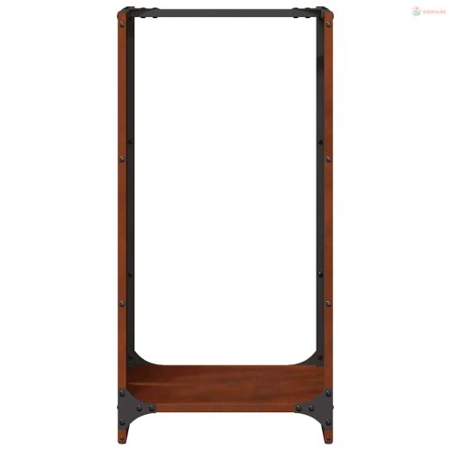 Tűzifa állvány 40x30x80 cm időjárásálló acélból