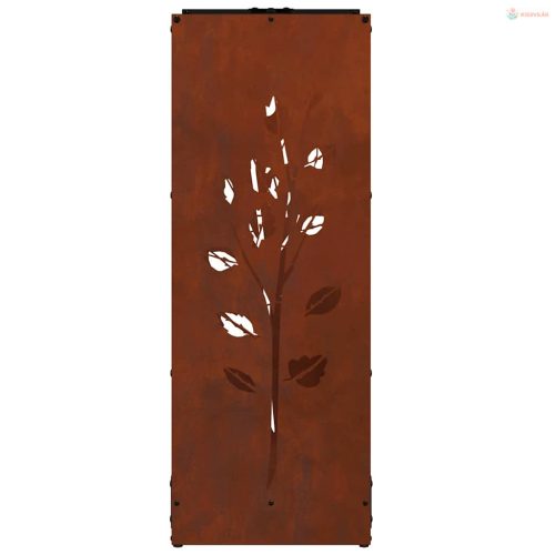 Tűzifa állvány 40x30x80 cm időjárásálló acélból