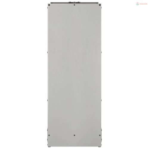 Rozsdamentes acél tűzifatároló 40x30x80 cm