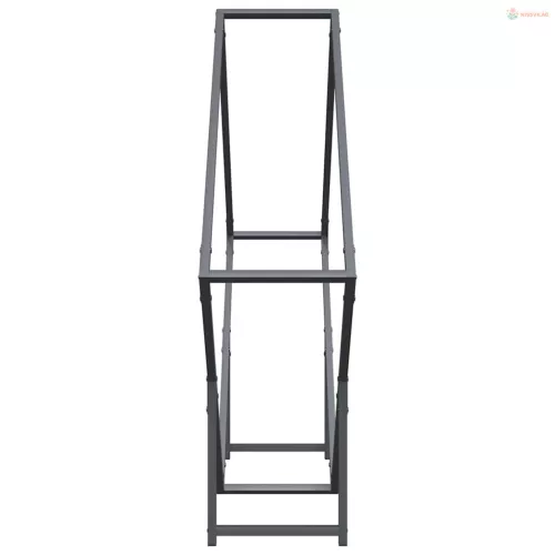 Antracitszürke hidegen hengerelt acél tűzifatároló 100x25x100cm