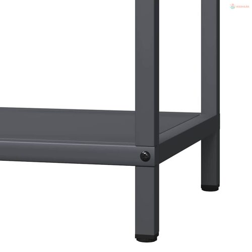 Antracitszürke hidegen hengerelt acél tűzifatároló 40x25x60 cm