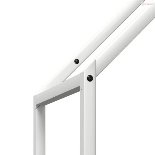 Fehér hidegen hengerelt acél tűzifatároló 40x25x120 cm