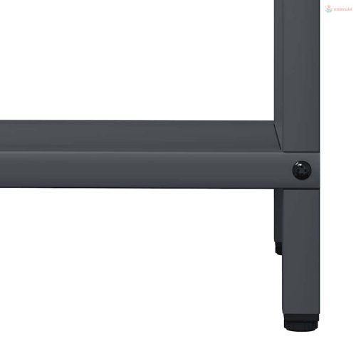 Antracitszürke hidegen hengerelt acél tűzifatároló 40x25x120 cm