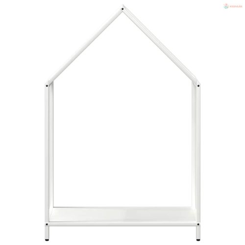 Fehér hidegen hengerelt acél tűzifatároló 60x25x90 cm