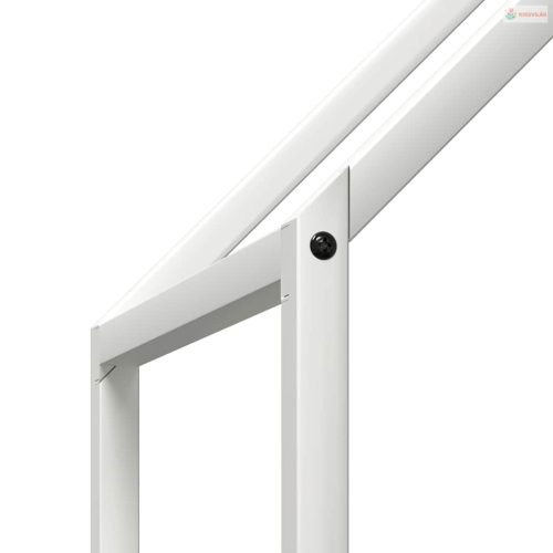 Fehér hidegen hengerelt acél tűzifatároló 60x25x90 cm