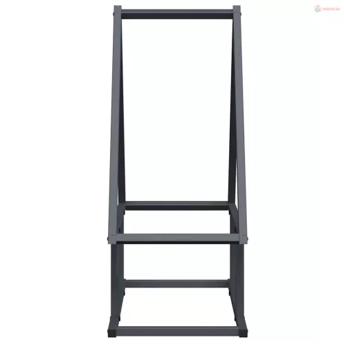 Antracitszürke hidegen hengerelt acél tűzifatároló 50x25x60 cm