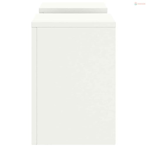 Növényállvány 2 pcs Fehér 24 x 24 x 35 cm Acél