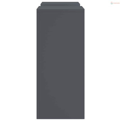 Növényállvány 2 pcs Antracit 24 x 24 x 55 cm Acél