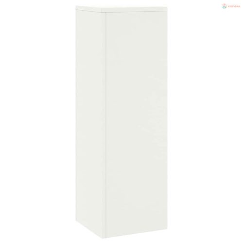 Növényállvány 2 pcs Fehér 24 x 24 x 75 cm Acél