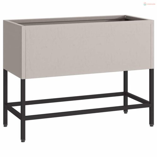 Magas Kerti Cserép Rozsdás 60 x 26 x 45 cm Időjárásálló acél