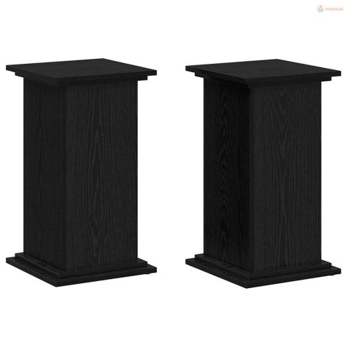 Növényállvány Fekete tölgy 33 x 33 x 60 cm Faanyag