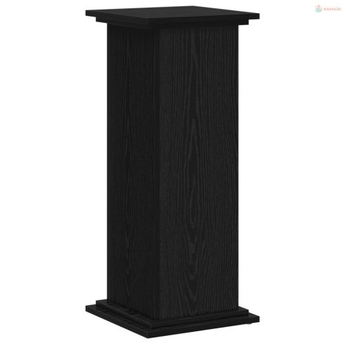 Növényállvány Fekete tölgy 33 x 33 x 80 cm Faanyag