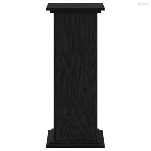 Növényállvány Fekete tölgy 33 x 33 x 80 cm Faanyag