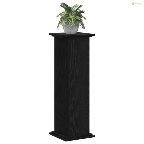 Növényállvány Fekete tölgy 33 x 33 x 100 cm Faanyag