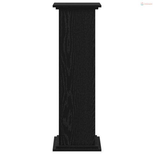 Növényállvány Fekete tölgy 33 x 33 x 100 cm Faanyag