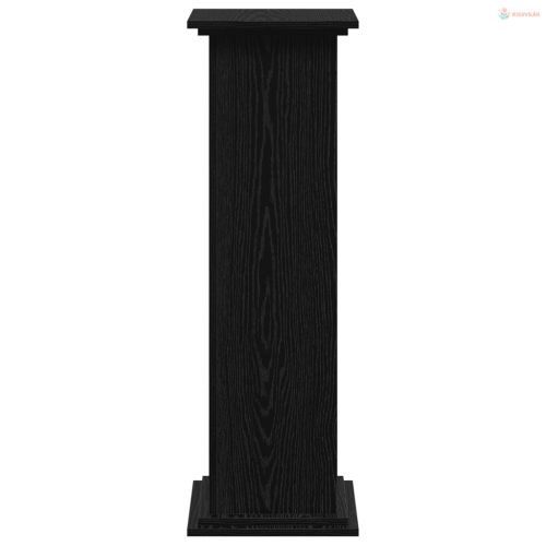 Növényállvány Fekete tölgy 33 x 33 x 100 cm Faanyag