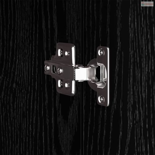 Kijelző állvány polcokkal Fekete tölgy 31 x 30 x 60 cm Faanyag