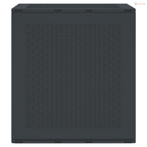 Tároló Doboz tárolóval Antracit 55 x 53 x 57 cm Polipropilén