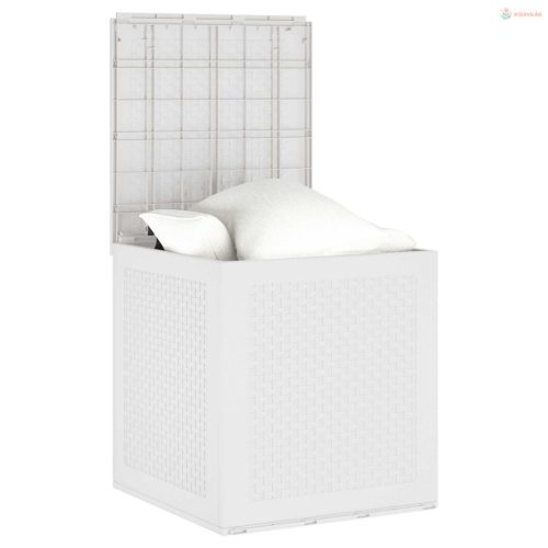 Tároló Doboz tárolóval Fehér 55 x 53 x 57 cm Polipropilén