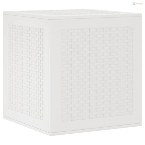 Tároló Doboz tárolóval Fehér 55 x 53 x 57 cm Polipropilén