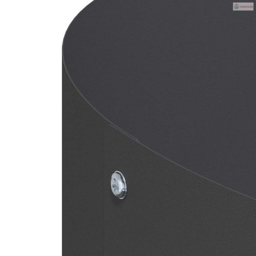 Ültető gyűrű Fekete 30 x 30 x 20 cm Hidegen hengerelt acél