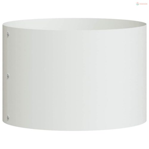 Ültető gyűrű Fehér 30 x 30 x 20 cm Hidegen hengerelt acél