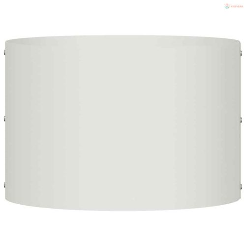 Ültető gyűrű Fehér 30 x 30 x 20 cm Hidegen hengerelt acél