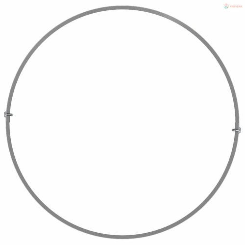 Ültető gyűrű Ezüst 30 x 30 x 20 cm Horganyzott acél