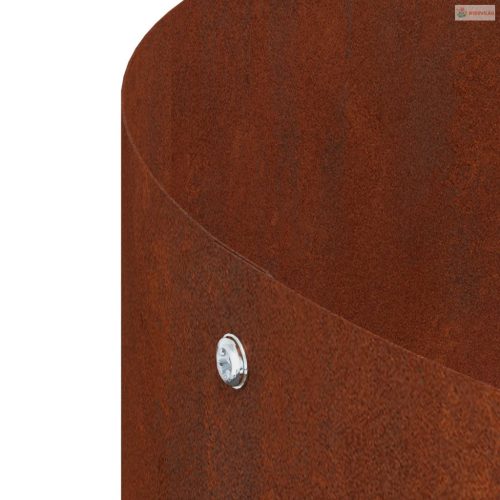 Ültető gyűrű 5 pcs Barna 30 x 30 x 20 cm Időjárásálló acél