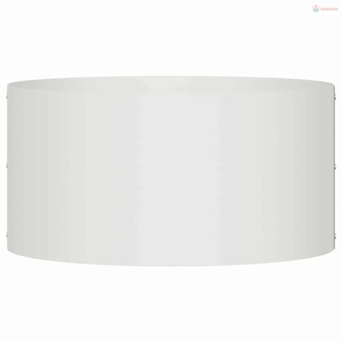 Ültető gyűrű Fehér 40 x 40 x 20 cm Hidegen hengerelt acél