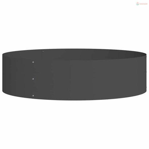 Ültető gyűrű 5 pcs Fekete 80 x 80 x 20 cm