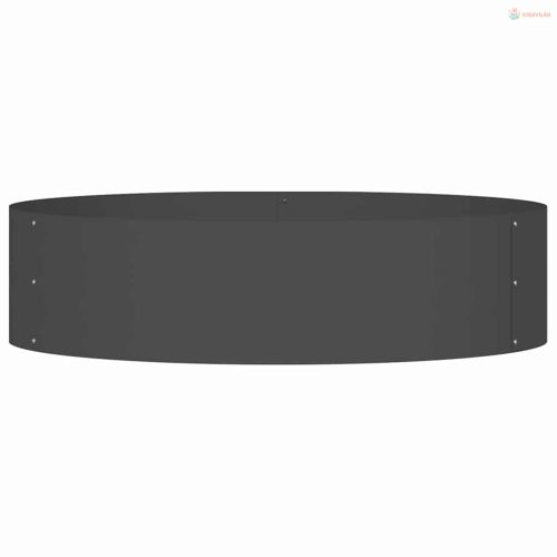 Ültető gyűrű 5 pcs Fekete 80 x 80 x 20 cm